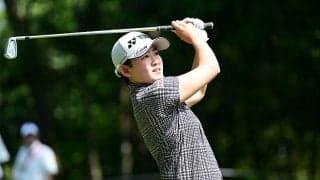 【女子ゴルフ】岩井明愛が10アンダー単独首位で2週連続Vに王手、2打差に初優勝狙う安田祐香　ミヤギテレビ杯ダンロップ女子オープン2日目