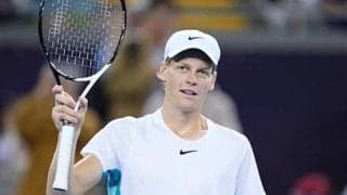 シナーら上位勢3選手が自己最高