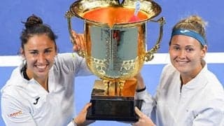  ブズコバ組 WTA1000初優勝 