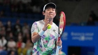 西岡良仁、2時間半越えの激闘も一歩及ばず初戦敗退「欲しいポイントはほぼ相手が取った」[木下グループJO]