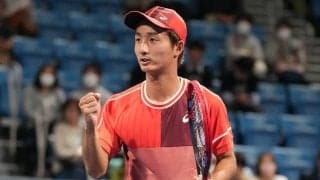 望月慎太郎が涙のツアー初勝利!「1勝というのが自分の中ですごい長かった」WCを生かして日本人唯一の2回戦へ[木下JOテニス]