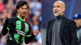 「三笘薫は並外れた選手」世界最高の名将ペップが日本代表ウイングを大絶賛！「ボールを持つと奪うのはほとんど不可能」と同僚FWと並んで苦戦認める