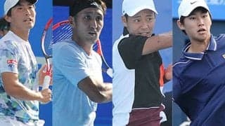 内山ら日本勢4選手が初戦突破