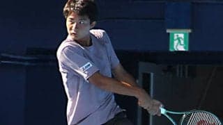  18歳松岡隼 2年連続初戦突破 