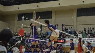 春高バレー山梨県代表　男子は日本航空が２２連覇、女子は帝京三が２年ぶり