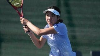 昨年4強の伊藤あおいが変幻自在なプレーで相手を圧倒し準々決勝進出[全日本テニス選手権]