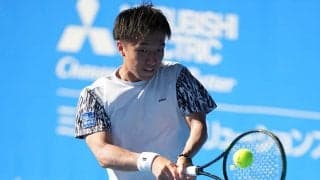 白石光がベスト8の壁を破りプロ転向1年目で4強。予選から快進撃を続ける上杉海斗と準決勝で激突[全日本テニス選手権]