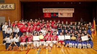 春高バレー　千葉は習志野が３８年ぶりアベック優勝