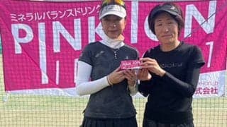 テニス365女子ダブルス大会が開催