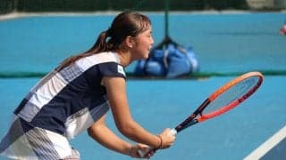 [奥脇莉音のプロ奮闘記(24)]全日本選手権は悔しい初戦敗退も自分のテニスを再確認「日々の積み重ねが足りない」