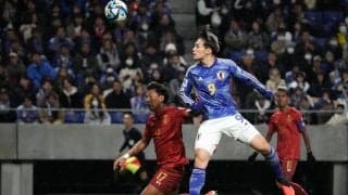 「僕らにプレッシャーがかかってくる」ハットトリックを決めた上田綺世がW杯2次予選の戦い方に言及　ミャンマーを攻略したベタ引きディフェンスを崩すオフザボールの動き方