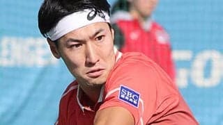  綿貫陽介、横浜CH初戦突破 