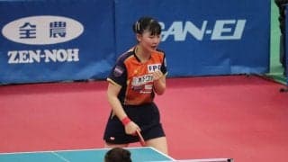 張本美和が伊藤美誠、長﨑美柚が平野美宇を撃破でベスト4　貫録勝利の早田ひなは好調の木原美悠と激突【全農CUP大阪】