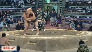 幕下イケメン力士に「鍛えきった体」「上がったら絶対人気出そう」反響続々 取り直しの末に敗れるも期待の声 