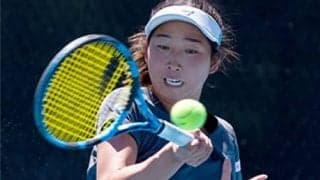 清水綾乃、日本人対決制し決勝進出
