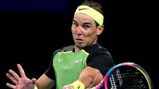  ナダル 全仏ジュニア前王者と練習 