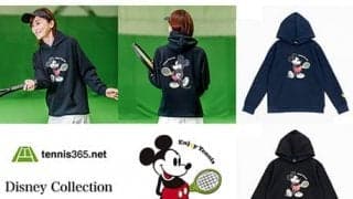  ミッキー テニスパーカー新登場 