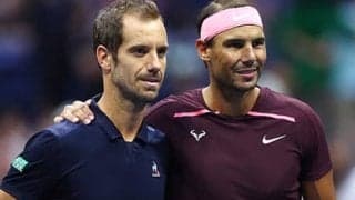 37歳のナダルとガスケが練習