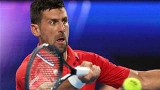 ジョコビッチ 今季初戦で快勝