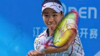 日比野菜緒 開幕戦での4強ならず