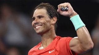 ナダルが約1年ぶりの復帰戦でベスト8「ポジティブな試合だった」と好感触[ブリスベン国際]