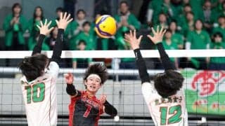 ３８年ぶり出場の習志野が３回戦へ　「美爆音」が盛り立てる　春高バレー