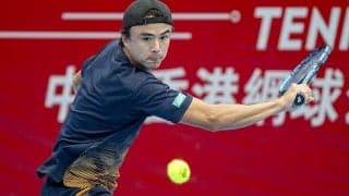 ダニエル太郎、全豪オープン前哨戦で世界45位をストレートで下してツアー8強[ASBクラシック]