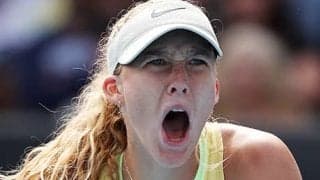  16歳が大逆転で全豪OP初16強 