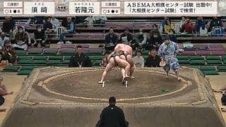 軍配差し違えで無念の黒星も…心こもった所作に好感と称賛の声 投げに耐えて顔面すりむき出血、髷が土俵に…