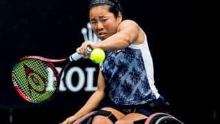  上地結衣 快勝で2年連続決勝へ 