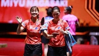 5連覇の早田ひな、伊藤美誠が不在の女子ダブルス　混迷極める争い、本命は木原美悠、長﨑美柚の“Wみゆう”か？【全日本卓球】