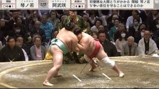 好調力士が「あんな倒れ方するなんて！」美人スー女タレントが驚き 西岩親方は“原因”を指摘