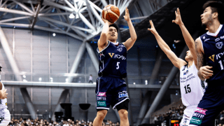 横浜BC・河村勇輝がB1通算3P300本達成…アシスト記録の節目も迫る