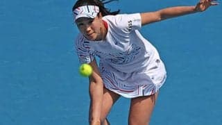 日比野菜緒 第3シードに屈し8強逃す