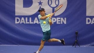 西岡良仁、世界144位に苦戦もフルセットの戦いを制して初戦突破。2回戦で世界17位マナリノと対戦[ダラス・オープン]