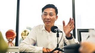 地道にコツコツ「すごいクラブになると思う」島田チェアマンが茨城ロボッツ経営陣に最敬礼