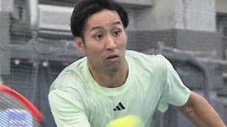 内山靖崇 完勝で2大会連続4強