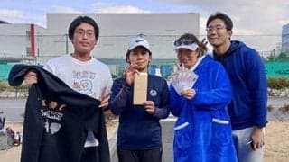  全チーム賞金獲得！テニス365団体戦が開催 