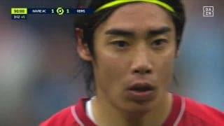 伊東純也、痛恨のPK失敗！GKの反則でやり直しになるもキッカーは交代に...「2回目蹴ってたら絶対成功してたのに！」S・ランス、後半アディショナルタイムの勝ち越し弾で5試合ぶり勝利