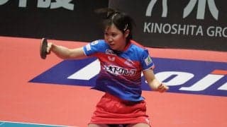“五輪コンビ”が躍動　平野美宇が世界8位の韓国エース撃破　2点起用の張本美和は「今日のダブルスは苦しかった」【Tリーグ】