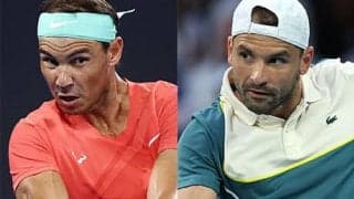 復帰迫るナダルがディミトロフと練習！