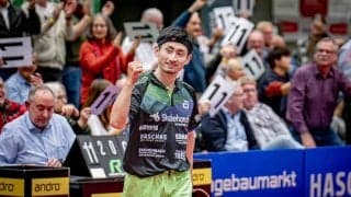 上田仁が世界ランク7位カルデラノを撃破！ブンデスリーガで「堅実な卓球と自由な発想がマッチ」勝負曲に演歌！？