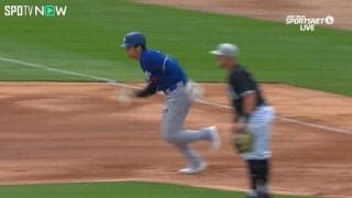 こんな大きな体がなぜそんなに速く動く？大谷翔平がまたも常識を覆す激走 塁間27.4メートルが狭く感じる盗塁シーンに「塁間短くね？」