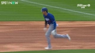 「ひゃ～！」「速すぎやろ」豪快にして一切の無駄なし 大谷翔平の惚れ惚れする激走シーン 大きな体が滑らかに動く