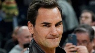  フェデラー NBAを観戦 