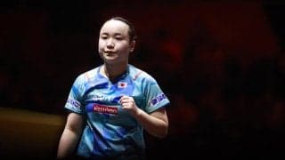 伊藤美誠、60歳のレジェンド相手に貫録のストレート　好発進で2回戦進出、“黄金世代対決”実現なるか【WTTシンガポールスマッシュ】