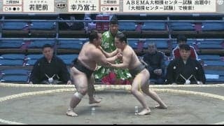 イケメンと話題 モンゴル生まれの18歳爽やか力士に視聴者熱視線「綺麗な顔だな」「切れ長の目」