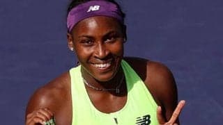 20歳の誕生日に圧勝 ガウフ8強へ