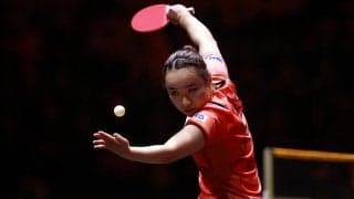 伊藤美誠、世界3位の王曼昱相手に2ゲーム奪取も逆転負け　好ラリー展開もベスト4進出逃す【WTTシンガポールスマッシュ】