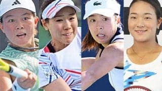  10代の小池と石井 マイアミOP予選出場 
